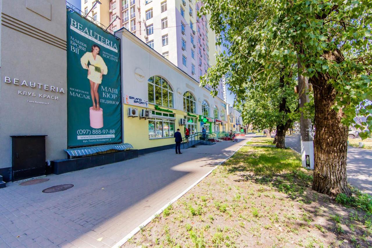 Rent-Kiev 2 Min Metro Chernihivska Lux Eksteriør bilde